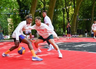 athlètes chinois du basket 3x3