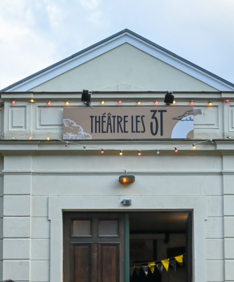façade du théâtre de la Plaine
