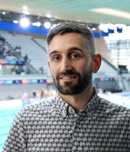 Alexandre Hersux, directeur sportif du SDUS water-polo et natation